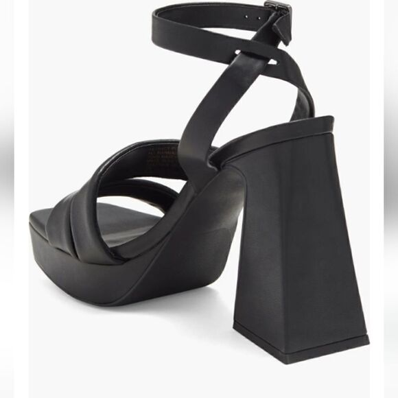 Abound "Tracy" 5 1/2" chunky platform open toe retro sandal size 7.5 NWT - Picture 3 of 9